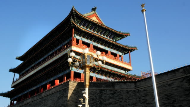 close-up-of-the-qianmen-gate,-beijing