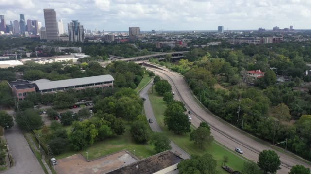 Aerial-of-Houston,-Texas
