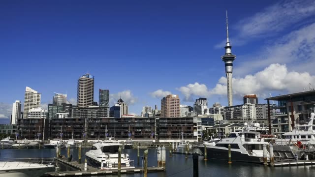 Centro-de-la-rica-ciudad-de-Auckland