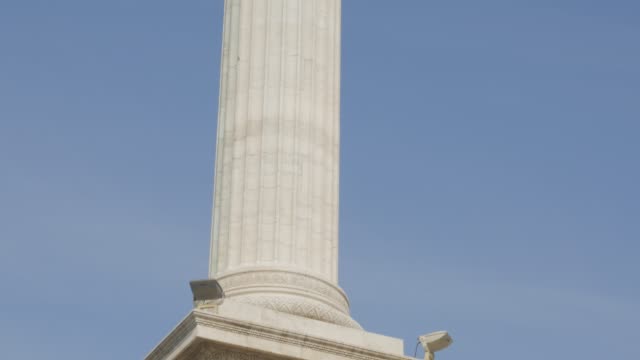 El-monumento-del-Milenio-en-héroes-cuadrados-en-la-capital-húngara-Budapest-inclinación-4K-2160P-UltraHD-imágenes---Hosok-ter-estatuas-día-a-día-frente-a-video-de-inclinación-cielo-azul-4-K-3840-X-2160-UHD
