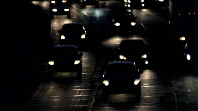 Heavy-Night-Traffic-#1-time-lapse
