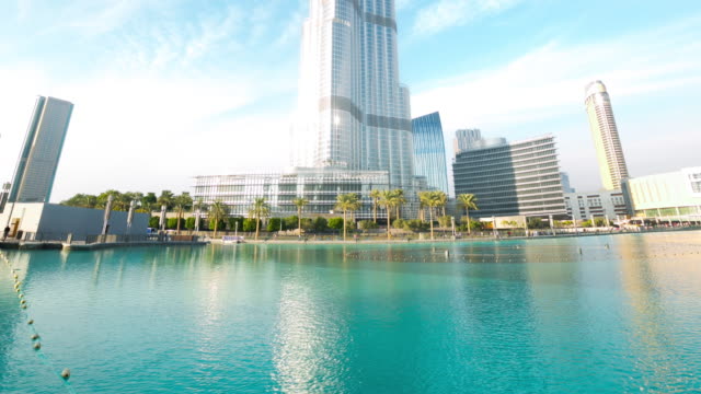burj-khalifa-soleado-vista-lapso-de-tiempo