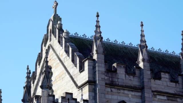 The-details-of-the-exterior-architecture-of-the-Dublin-Castle