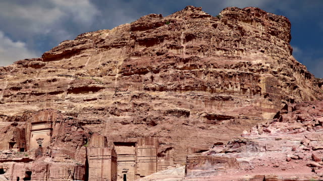 Petra,-Jordan,-Middle-East----it-is-a-symbol-of-Jordan,-as-well-as-Jordan's-most-visited-tourist-attraction.