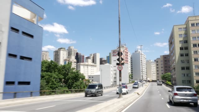 Viaduct-Minhocao-on-Sao-Paulo,-Brazil