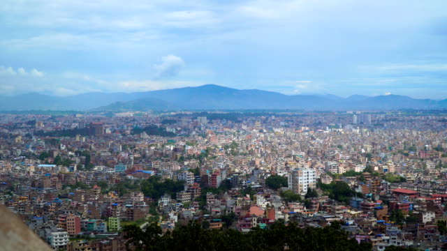 Blick-auf-Kathmandu-vom-Hügel