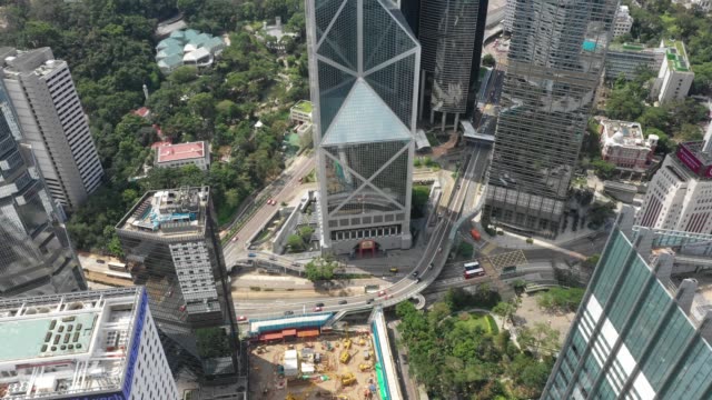 4K-aerial-view-footage-of-Central-district-in-Hong-Kong