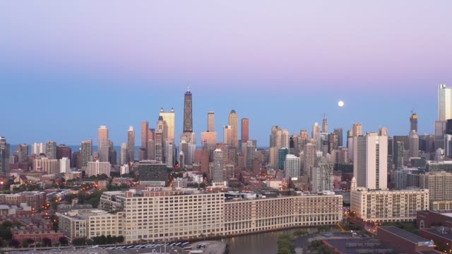 Chicago-Skyline-Antenne
