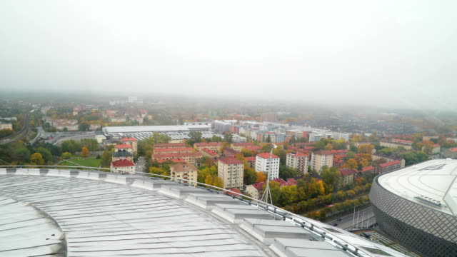 Vista-aérea-de-los-tejados-de-las-casas-en-Estocolmo-Suecia