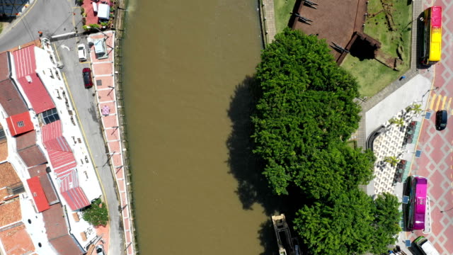 Luftaufnahme-von-Malacca-Stadtbild-tagsüber