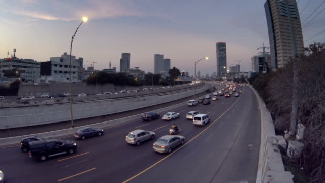 Tel-Aviv-highway-time-lapse