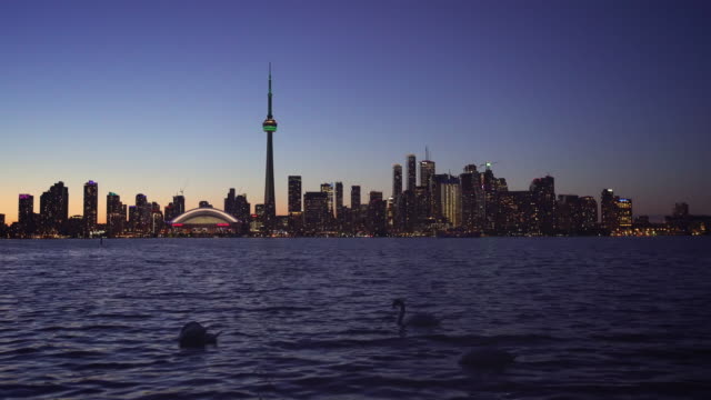 Toronto,-Canada,-Video----Toronto-at-Night