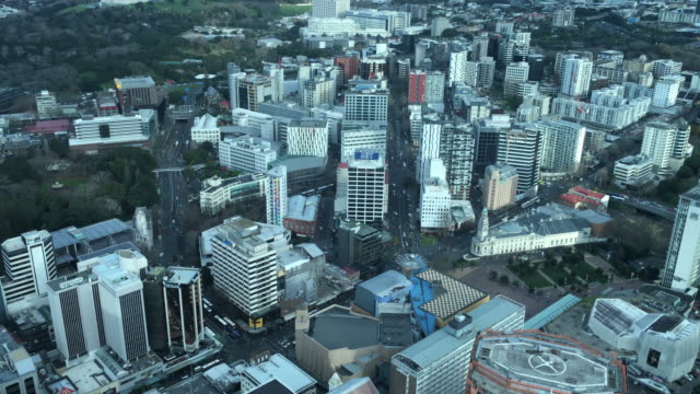 Städtischen-Luftaufnahme-von-Auckland-Neuseeland