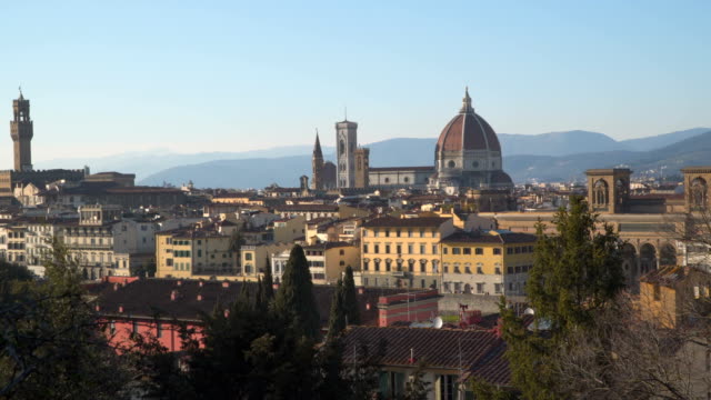 Italien-Toskana-Florenz-Stadt.-Die-Kathedrale-und-Giotto-Turm