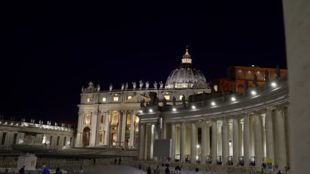 View-outside-the-Basilica-of-Saint-Peter-in-Rome-Italy