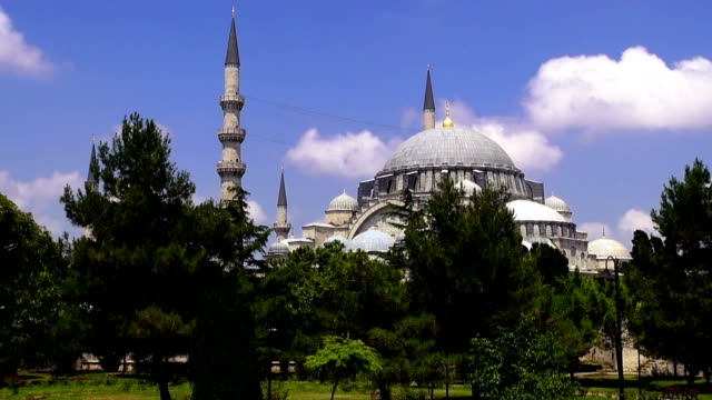 Blaue-Moschee,-Istanbul,-Türkei