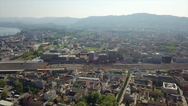 sunny-day-zurich-city-center-main-railway-station-aerial-panorama-4k-switzerland