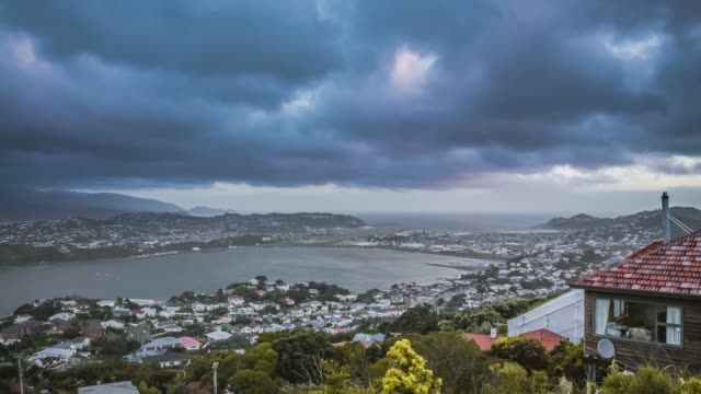 Bewölkten-Tag-in-Wellington-New-Zealand