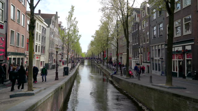 The-view-of-the-big-canal-in-the-middle-of-the-buildings