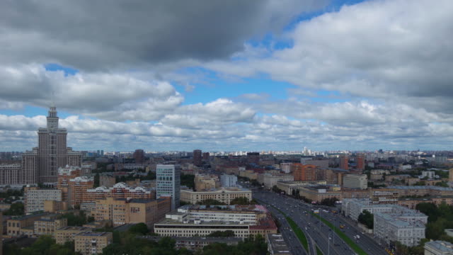 Beautiful-Cityscape-Over-Moscow.-High-Altitude-Time-Lapse