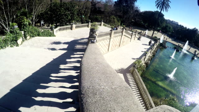 Stairs-in-the-park-of-ciutadella-barcelona