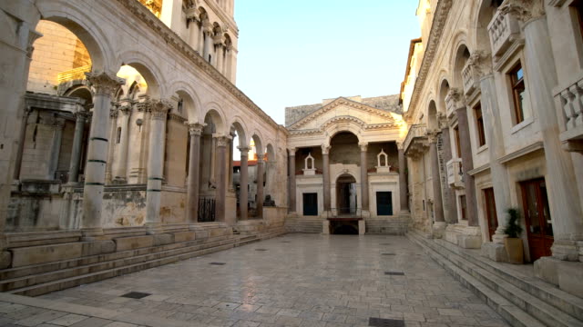 Palacio-de-Diocleciano,-Split,-Croacia