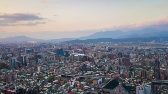 sunset-sky-taipei-cityscape-aerial-panorama-4k-timelapse-taiwan