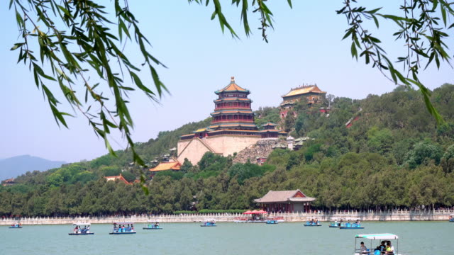 Sommerpalast-in-Peking,-China.
