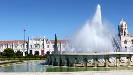 Hieronymites-Monastery-located-in-Lisbon,-Portugal