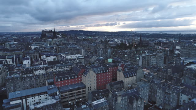 Vista-aérea-de-Edimburgo,-Escocia