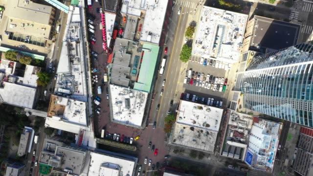 Aerial-drone-footage-of-Seattle