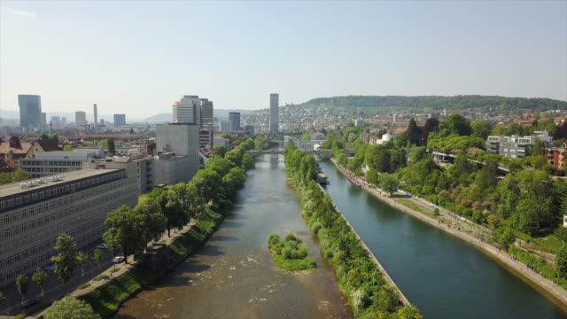 sunny-day-zurich-city-center-riverside-aerial-panorama-4k-switzerland