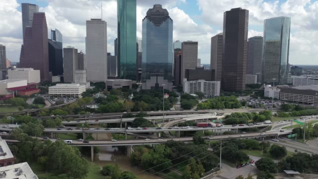 Luftaufnahme-der-Innenstadt-von-Houston,-Texas