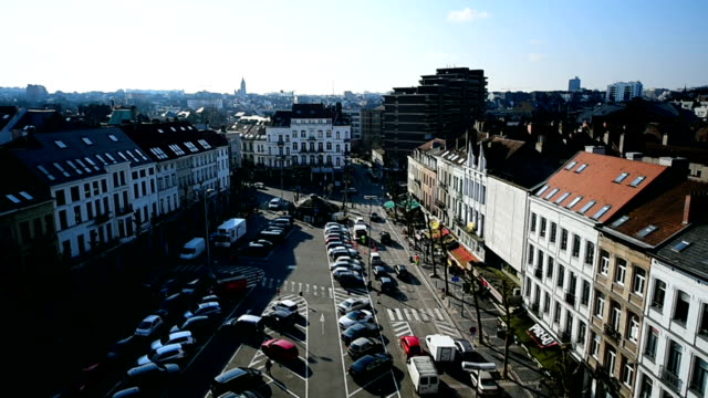 Tagsüber-video-mit-den-Jourdanplein-in-Brüssel