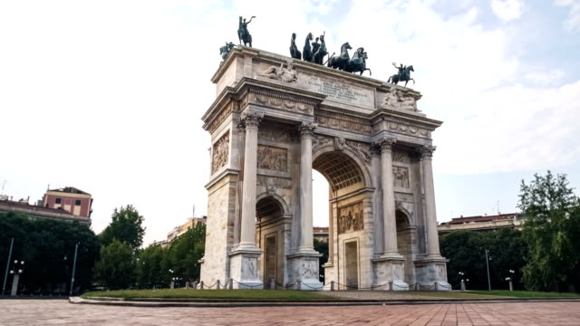 Classical-Arch-and-People-in-a-square