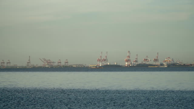 Industrielle-Frachthafen.-Manila,-Philippinen