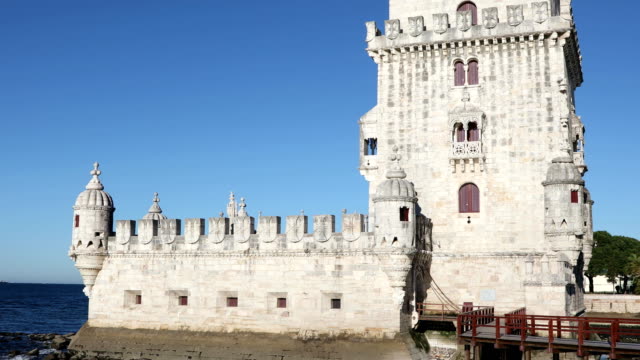 Belem-Tower-at-clear-sunny-day