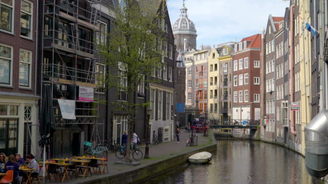 One-of-the-many-canals-found-in-Amsterdam-city