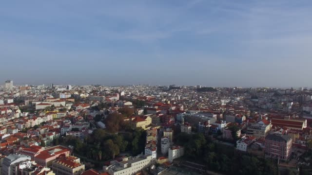 Vista-aérea-de-Lisboa,-Portugal