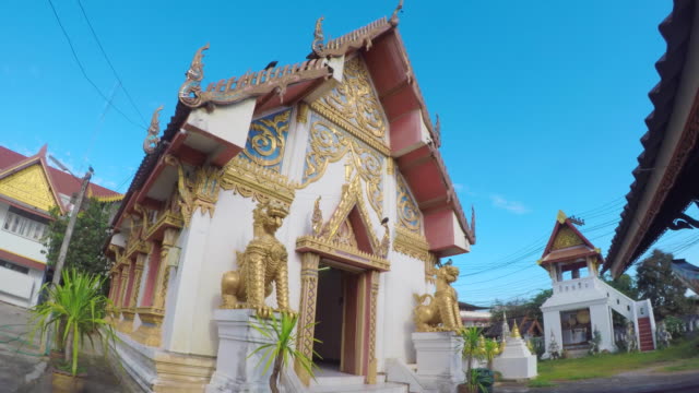 Antigua-iglesia-en-el-templo-de-Wat-Sripanton,-centro-de-la-provincia-de-Nan,-Tailandia