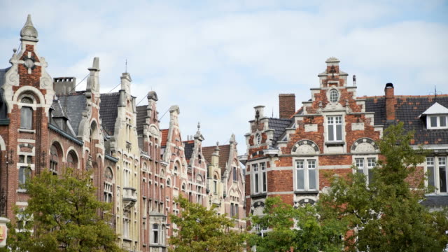 Belgien-Gent-schöne-Aussicht-auf-die-Stadt
