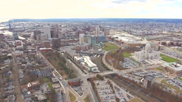 Providence-Rhode-Island-Skyline-and-State-Capitol-Building-Aerial-12