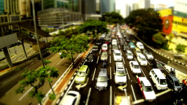 Kuala-Lumpur-Verkehr-Zeitraffer