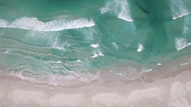 White-Beach-and-Waves-Aerial-View