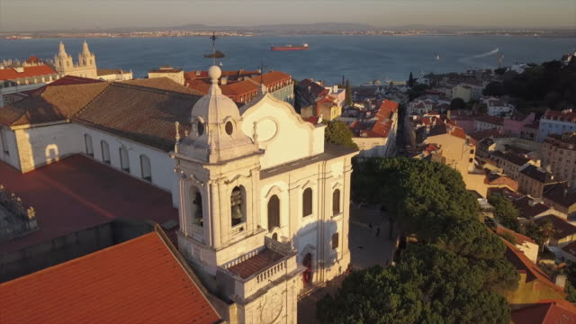 portugal-sunset-miradouro-da-senhora-do-monte-lisbon-city-bay-aerial-panorama-4k