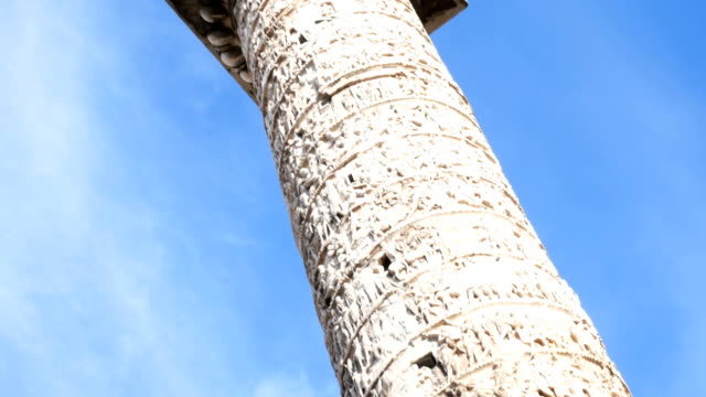 La-columna-de-Marco-Aurelio,-Roma