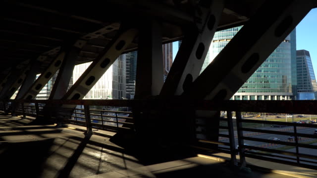 view-of-the-city-from-inside-the-spatial-structure-of-the-steel-bridge