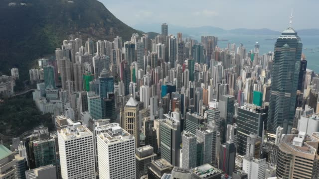 Imágenes-de-4K-vista-aérea-del-Distrito-Central-de-Hong-Kong