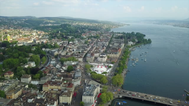 verano-día-zurich-ciudad-centro-lago-vista-aérea-Suiza-panorama-4k
