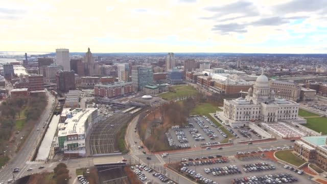 Providence-Rhode-Island-Skyline-and-State-Capitol-Building-Aerial-11